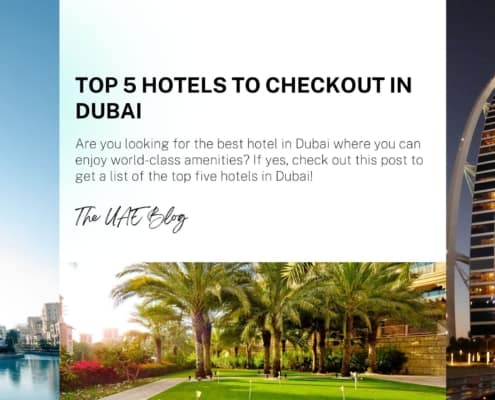 Top 5 Hotels to Checkout in Dubai