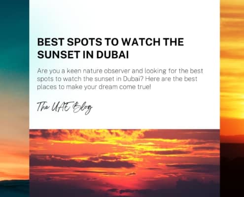 Best Spots to Watch the Sunset in Dubai
