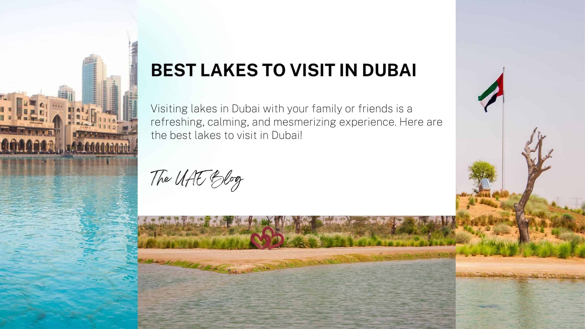 Best lakes to visit in Dubai