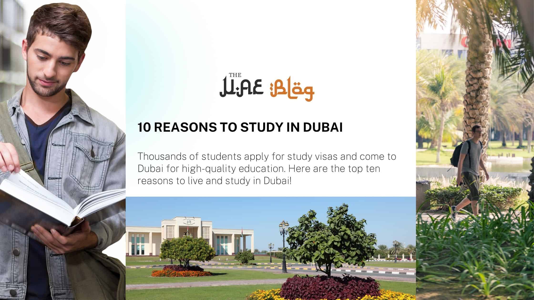 10 reasons to study in Dubai