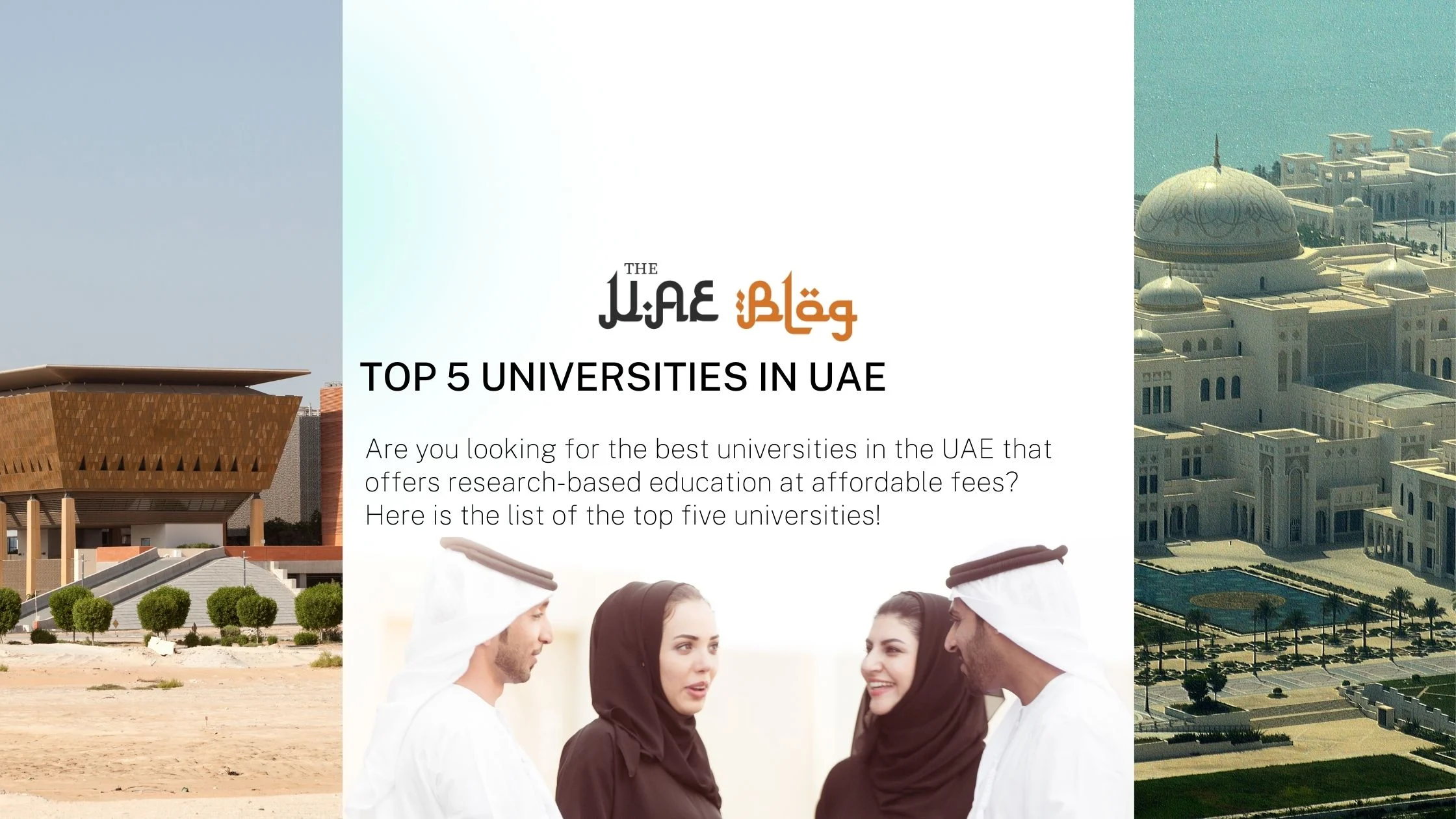 Top 5 Universities in UAE
