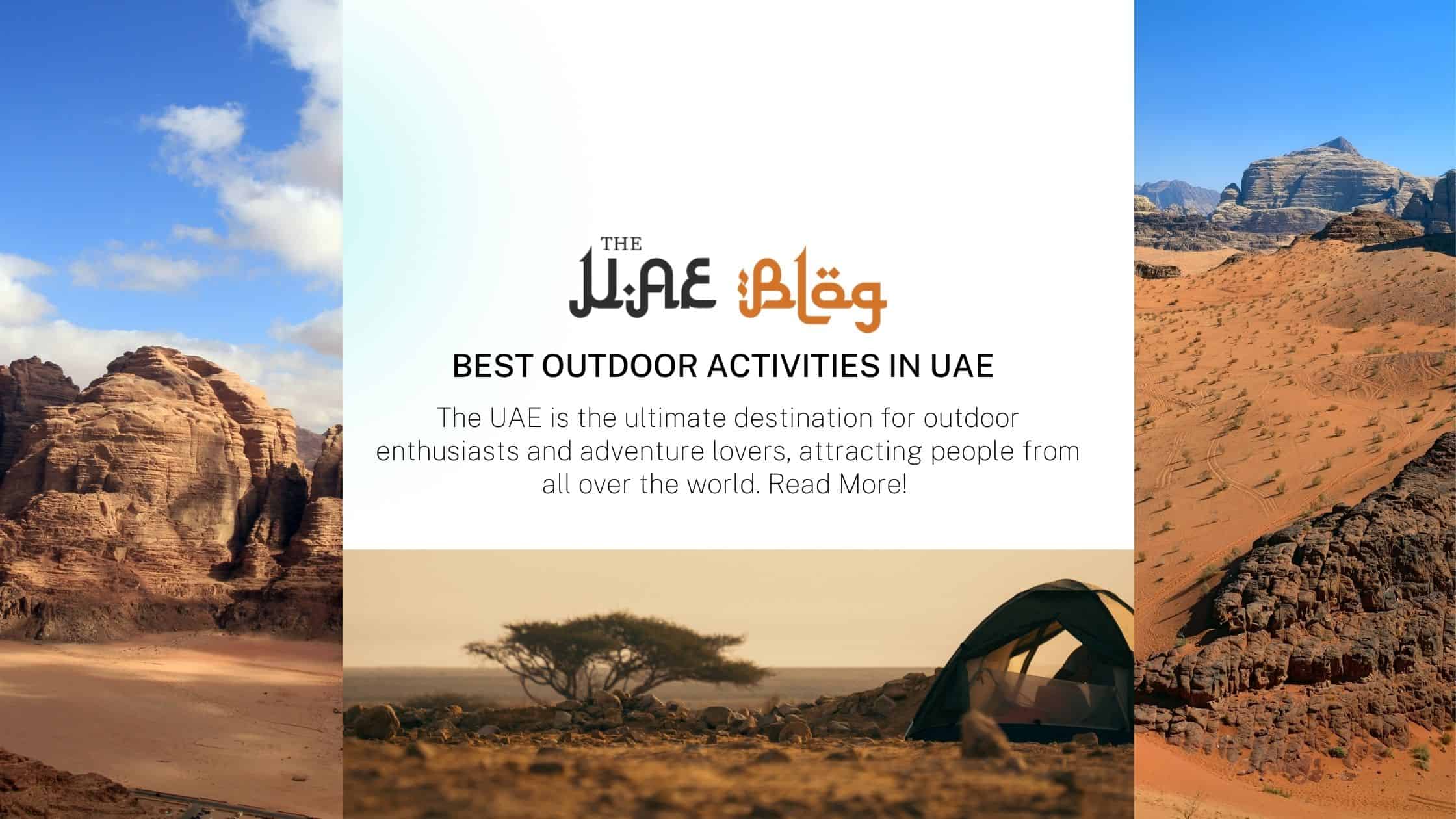 Best outdoor activities in UAE