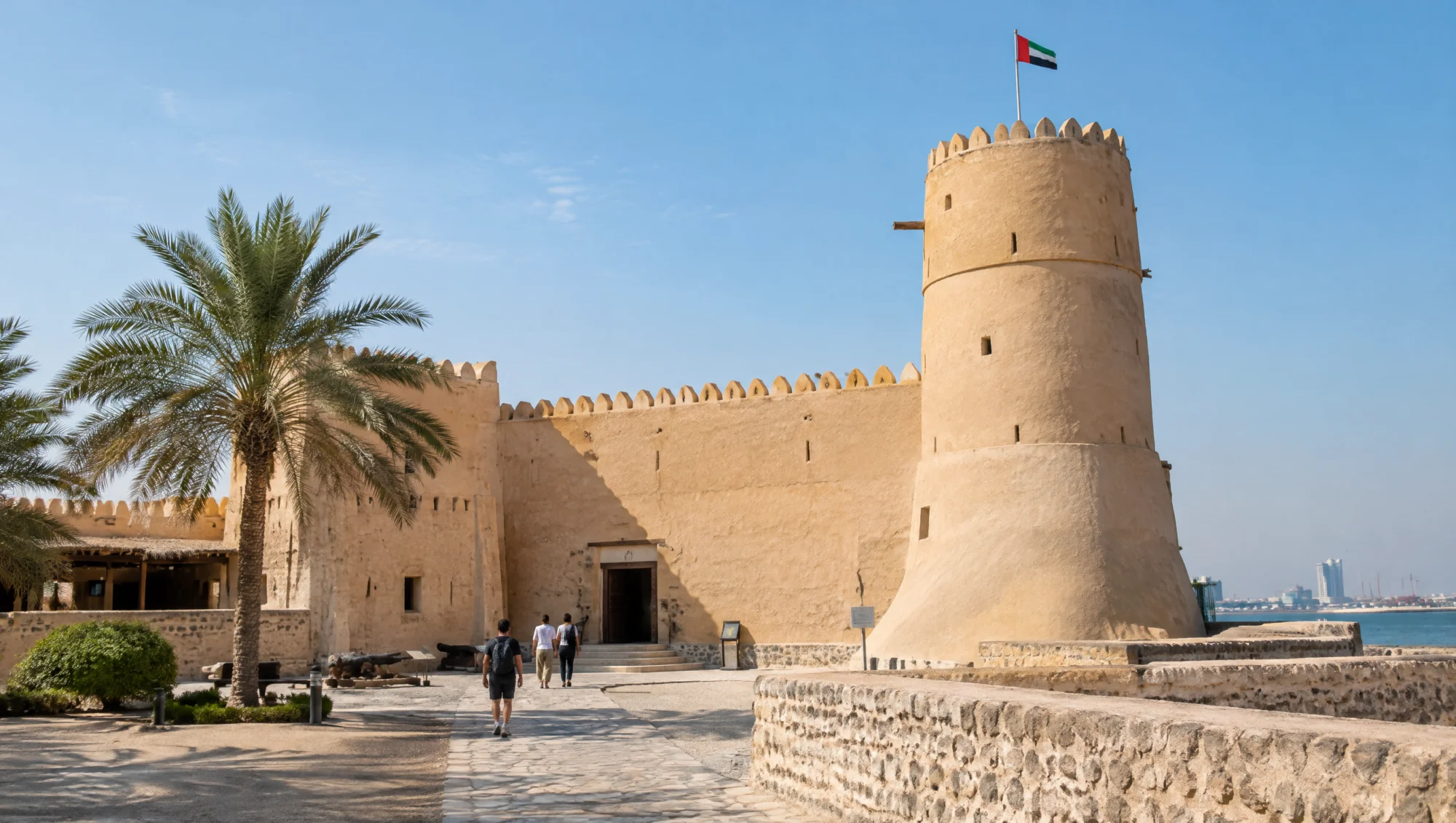 Musée historique en forme de fort à Ajman