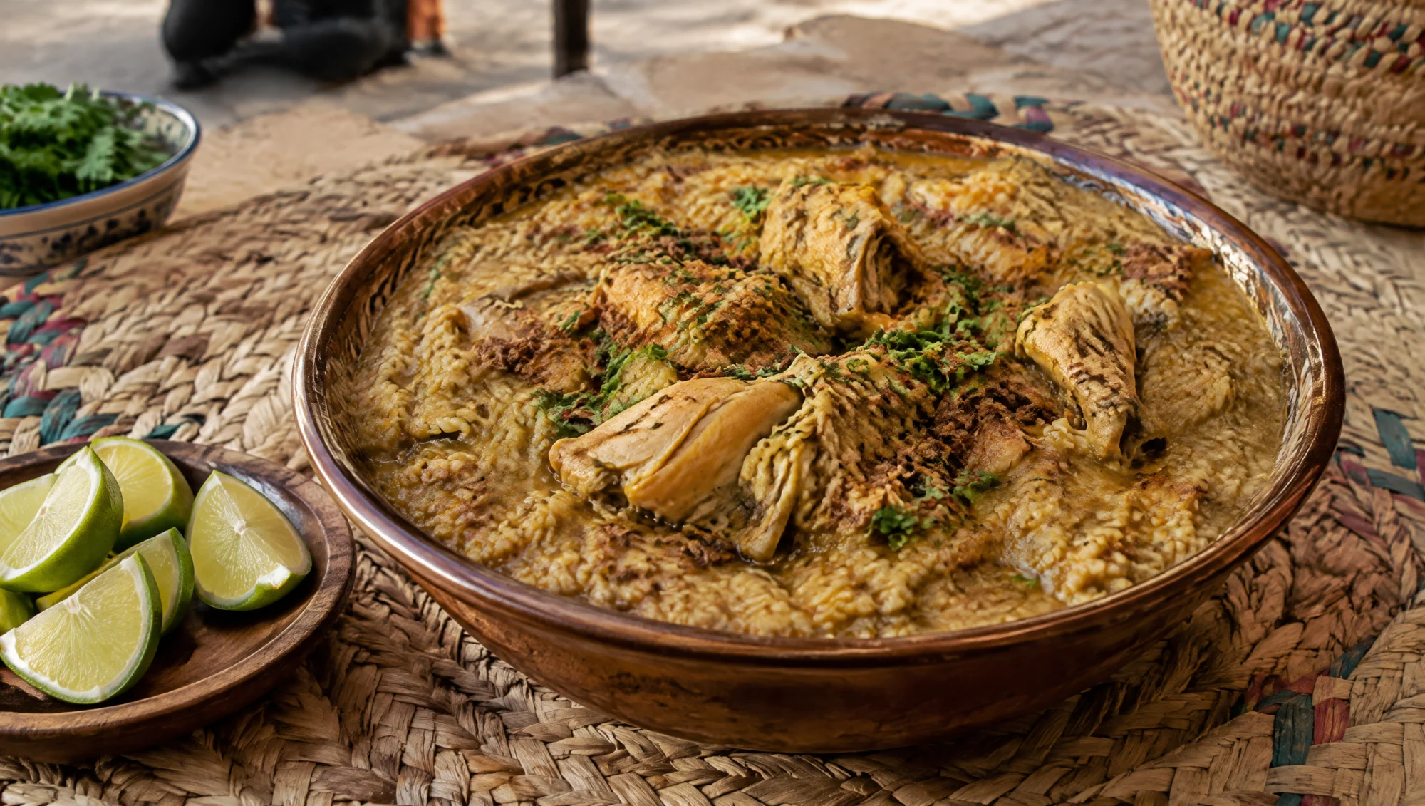 Bol de madrouba au citron vert