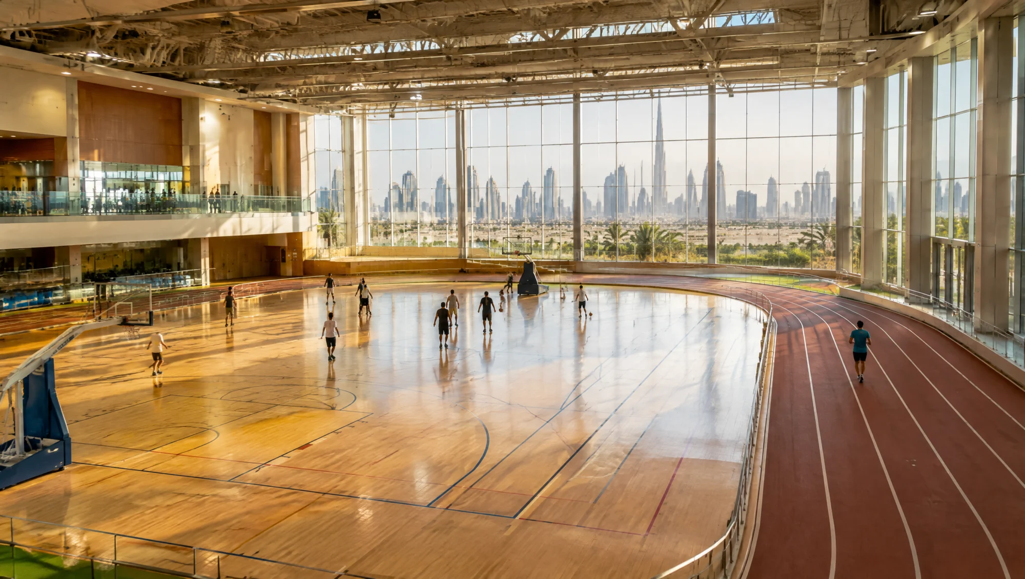 Salle omnisports couverte à Dubaï